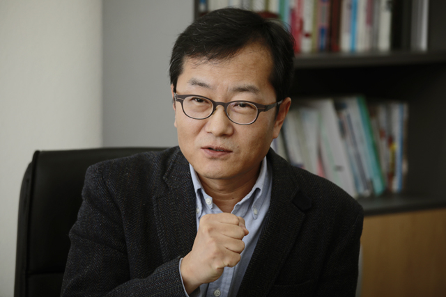 ▲ 안용흔 대구가톨릭대학교 정치외교학과 교수. ⓒ프레시안(최형락)