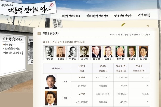 ⓒ국가기록원 홈페이지