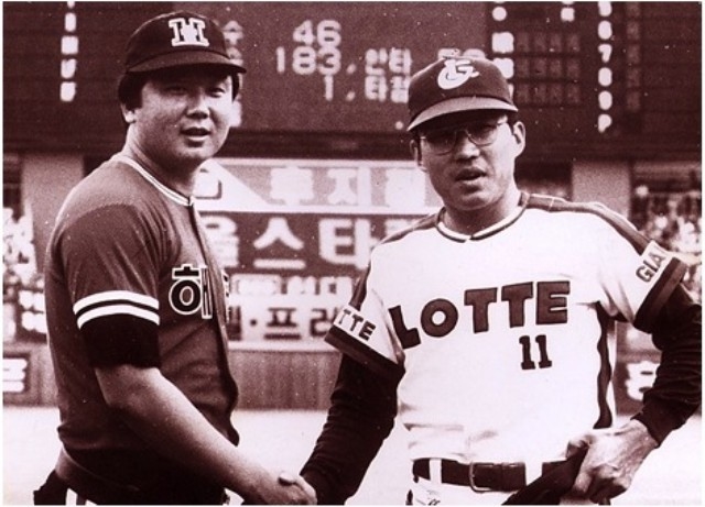 ▲ '해태의 간판' 선동렬 선수(왼쪽)과 '롯데의 수호신' 최동원 선수(오른쪽). ⓒ한국야구위원회