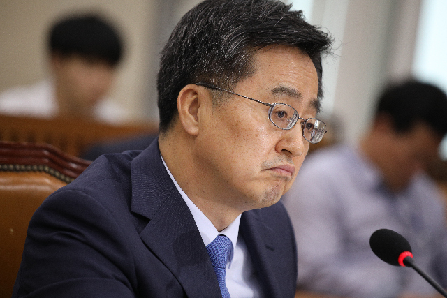 ▲ 김동연 기획재정부 장관 후보자. ⓒ프레시안(최형락)