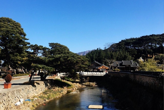 ▲ 영암 구림마을 입구의 모습. 구림은 영암의 대표적인 양반촌으로 자그마치 2200년의 역사를 품어왔다. ⓒ커버리지(정찬대)