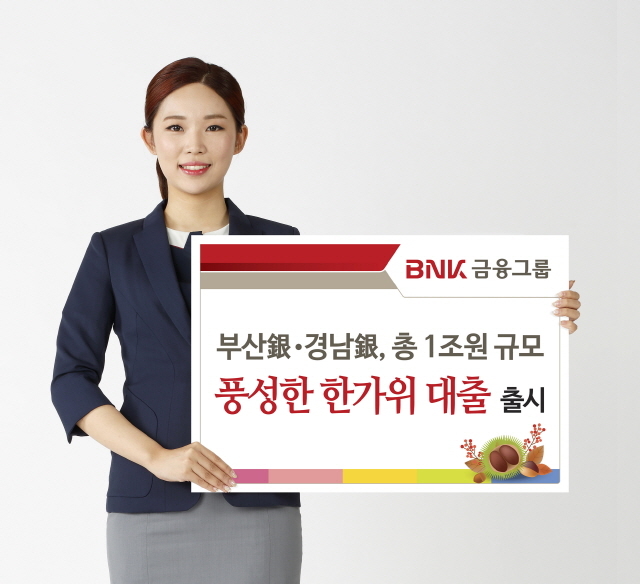 ▲ 풍성한 한가위대출 홍보 포스터. ⓒBNK금융 부산은행
