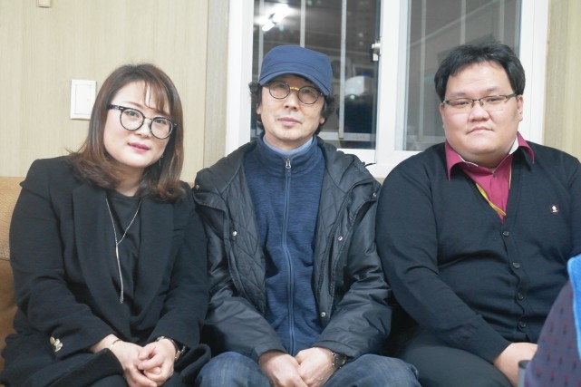▲ 이신혜, 박철우, 장홍규 씨. ⓒ성락교회노동조합