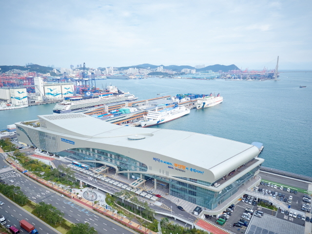 ▲ 부산항국제여객터미널 전경. ⓒ부산항만공사