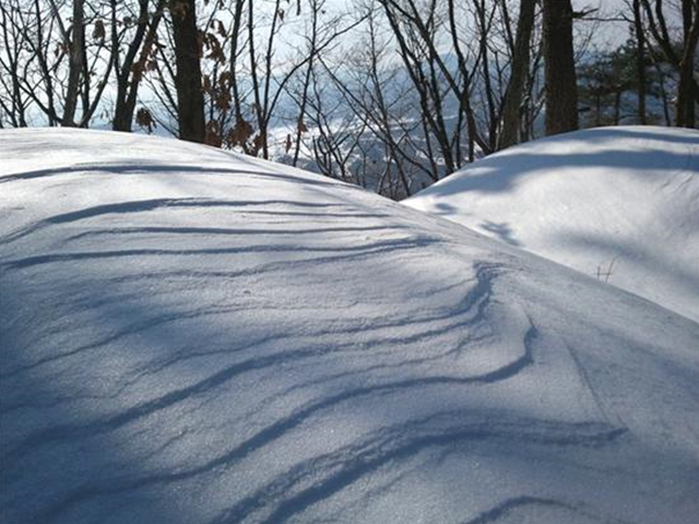 ▲심설(深雪) 산행의 진수를 맛보다.Ⓒ백두대간학교