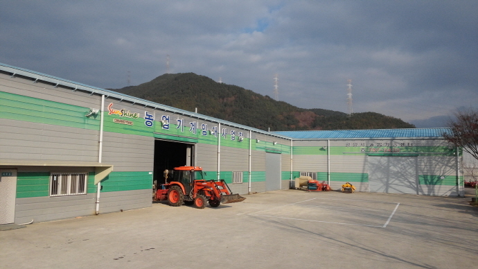 ▲농업기계임대사업장 전경