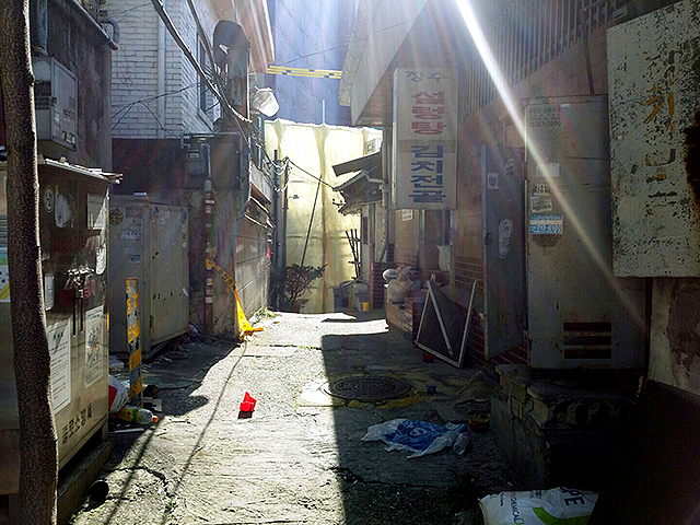 ▲ 현 돈의문 박물관 마을 자리의 예전 모습.
