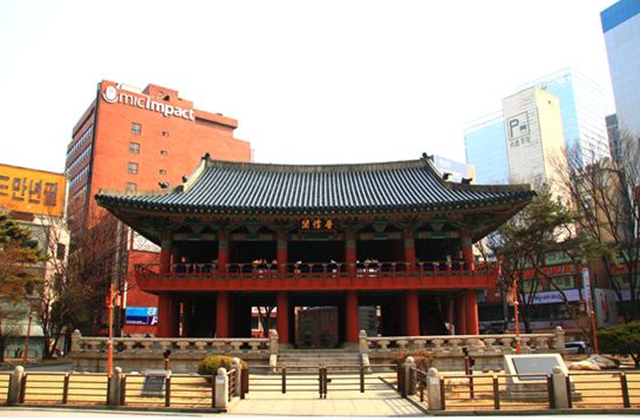 ▲한성임시정부 수립을 공포했던 종루Ⓒ서울학교