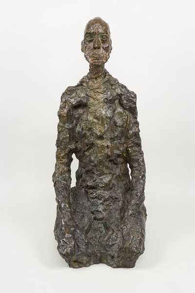 ▲ 앉아있는 남자의 흉상 (로타르 III), 1965-1966. 밖을 향한 시선을 안으로 함축했다. ⓒ코바나컨텐츠 제공
