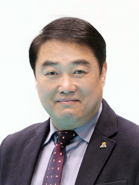 ▲이계청 삼척시청 핸드볼 감독. ⓒ삼척시