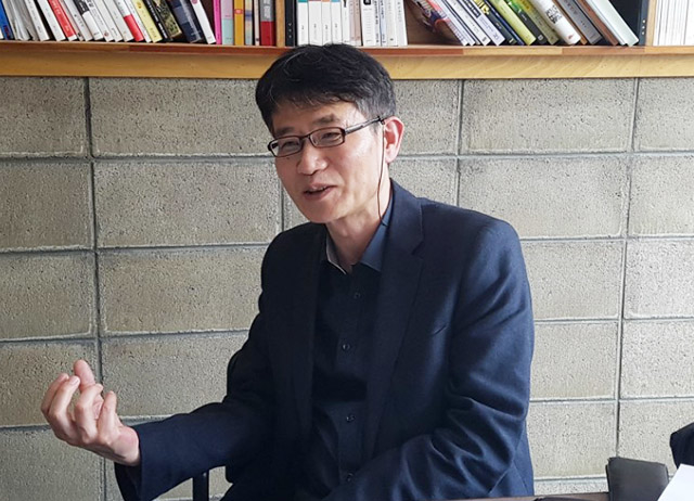 ▲ 구갑우 북한대학원대학교 교수 ⓒ프레시안(이재호)