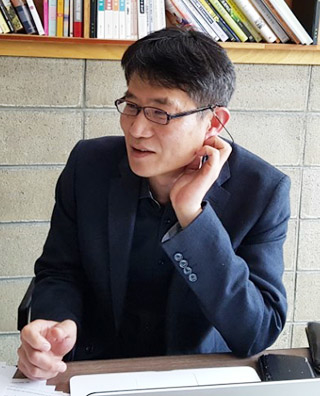 ▲ 구갑우 북한대학원대학교 교수 ⓒ프레시안(이재호)