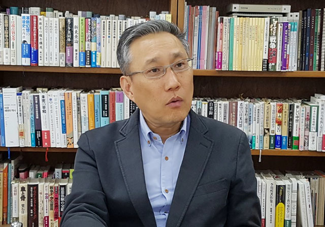▲ 남기정 서울대학교 일본연구소 교수 ⓒ프레시안(이재호)