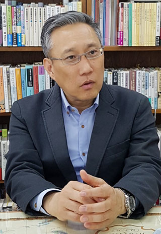 ▲ 남기정 교수 ⓒ프레시안(이재호)