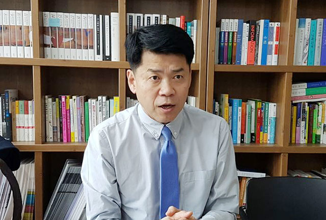 ▲ 김준형 한동대학교 교수 ⓒ프레시안(이재호)