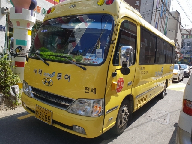 ▲ 어린이집 통학버스. ⓒ부산시