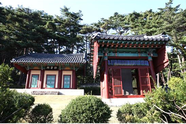 ▲고려의 개국공신 신숭겸 묘역Ⓒ춘천시