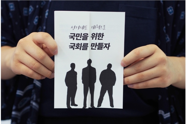 ⓒ녹색당 선거제도 개혁 리플렛