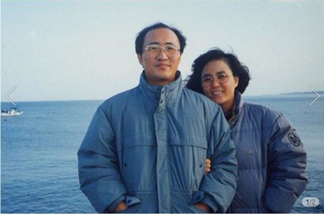 ▲ 노회찬, 김지선 부부 (1994년 1월 1일 새해 첫날, 강원도 동해에서)