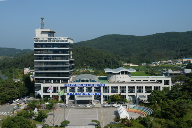 ▲ 기장군청 전경. ⓒ기장군