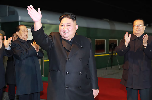 ▲ 김정은 북한 국무위원장이 24일 러시아로 출발했다. ⓒ로동신문