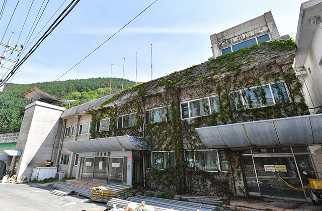 ▲구 고한읍 청사. ⓒ정선군