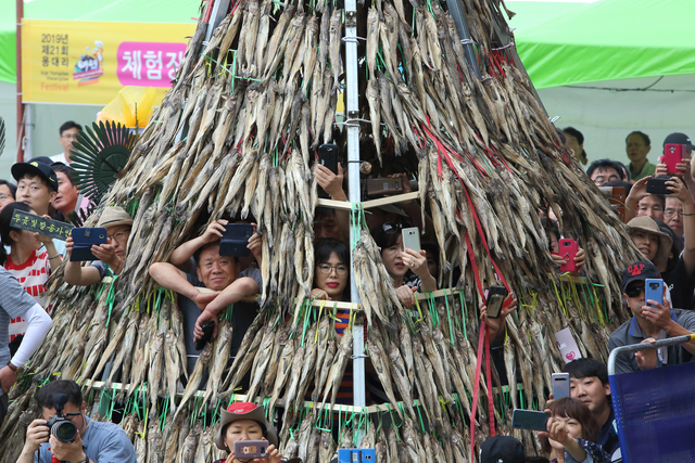 ▲‘제21회 인제 용대리 황태축제’가 서울-양양 간 고속도로 개통이후 최대인파가 축제장을 다녀가며 성황리에 막을 내렸다. ⓒ인제군