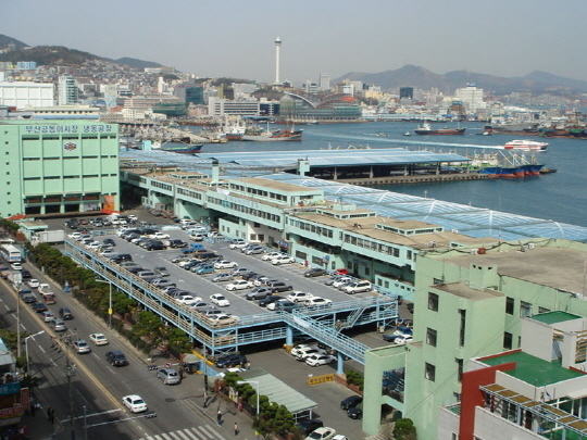 ▲ 부산공동어시장 전경. ⓒ부산시