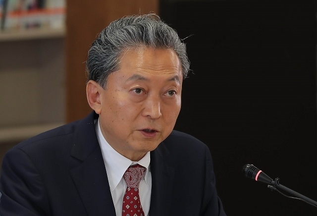 ▲ 하토야마 유키오 전 일본 총리 ⓒ연합뉴스