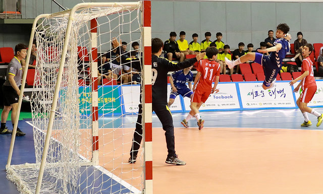 ▲태백산기 전국 종합 핸드볼대회. ⓒ태백시