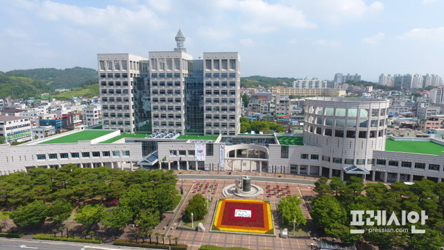 ▲진주시청 전경.ⓒ진주시