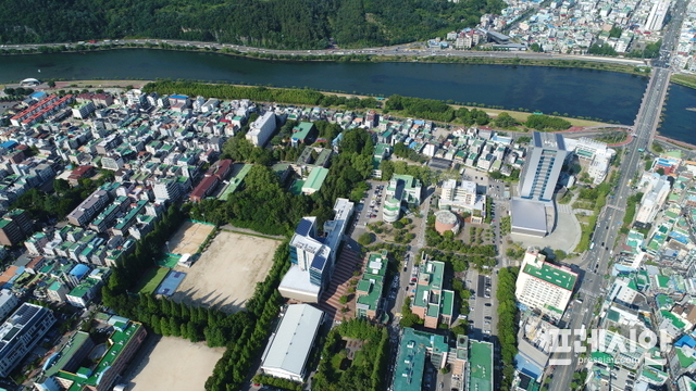 ▲경남과학기술대학교 전경ⓒ경남과기대