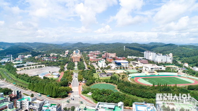 ▲경상대학교 전경.ⓒ경상대
