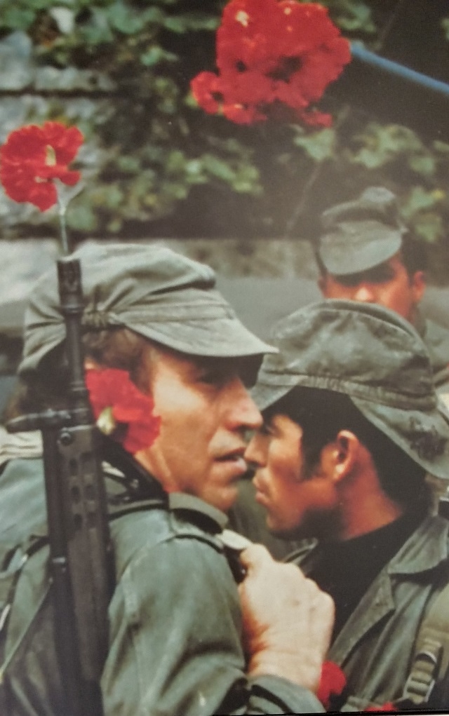 ▲ 50년의 파시스트 독재를 무너트린 1974년의 개혁적 군부의 카네이션 쿠데타. ⓒ손호철