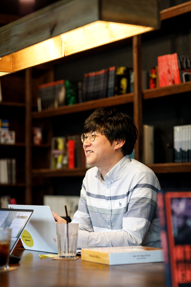 ▲ 김민섭 작가. ⓒ김성헌