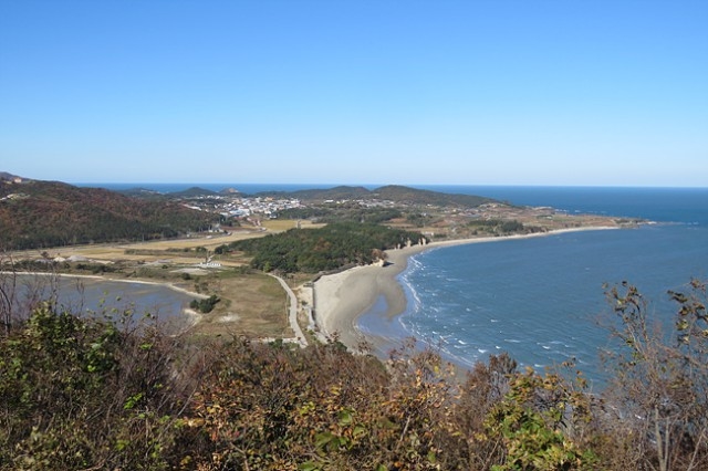 ▲ 진촌리 동부 쪽 해안. ⓒ주용기