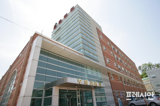 ▲경상대학교 수의과대학 전경.ⓒ경상대